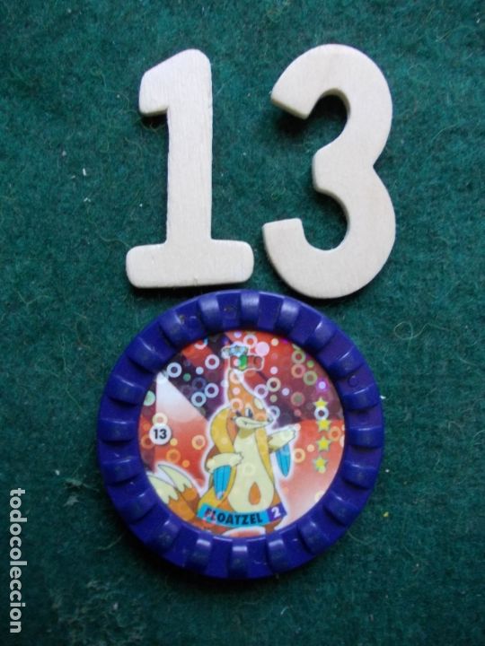 Juegos antiguos: TAZO POKEMON ROKS N&ordm; 13 - Foto 1