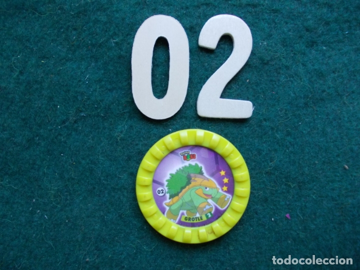Juegos antiguos: TAZO POKEMON ROKS N&ordm; 02 - Foto 1