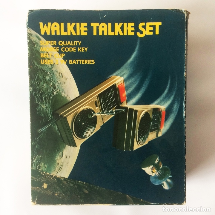 Juegos antiguos: WALKIE TALKIE SET - SONEX - A PILAS - MORSE CODE KEY - Foto 2