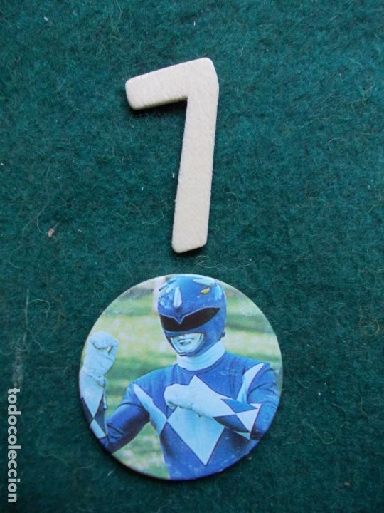 Juegos antiguos: POWER RANGERS 1995 DONUTS N&ordm; 7 - Foto 1