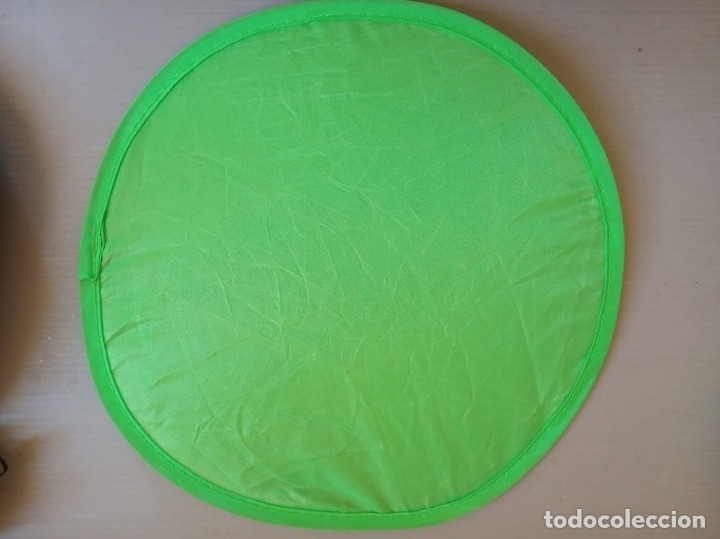 Juegos antiguos: Frisby/Frisbee plegable con funda - Foto 1