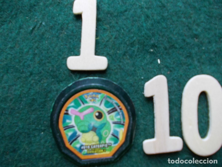 Juegos antiguos: TAZO POKEMON EVOLUCI&Oacute;N 1 N&ordm; 10 - Foto 1