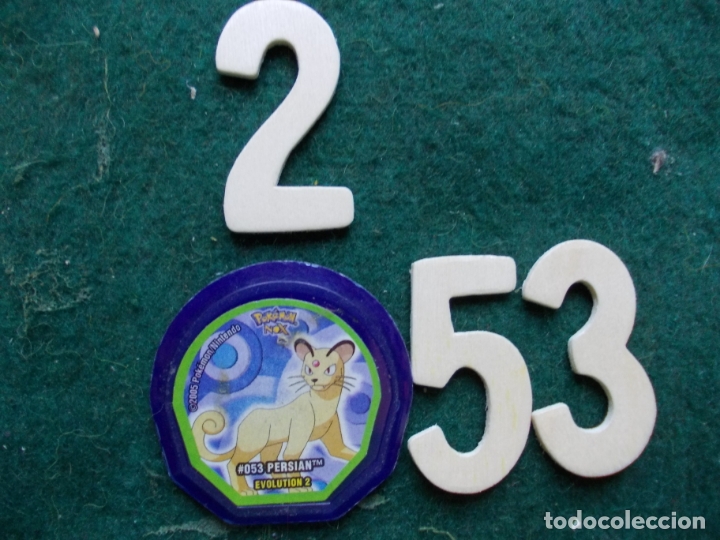 Juegos antiguos: TAZO POKEMON EVOLUCI&Oacute;N 2 N&ordm; 53 - Foto 1
