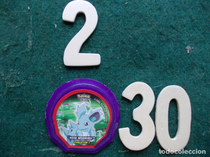 Juegos antiguos: TAZO POKEMON EVOLUCI&Oacute;N 2 N&ordm; 30 - Foto 1