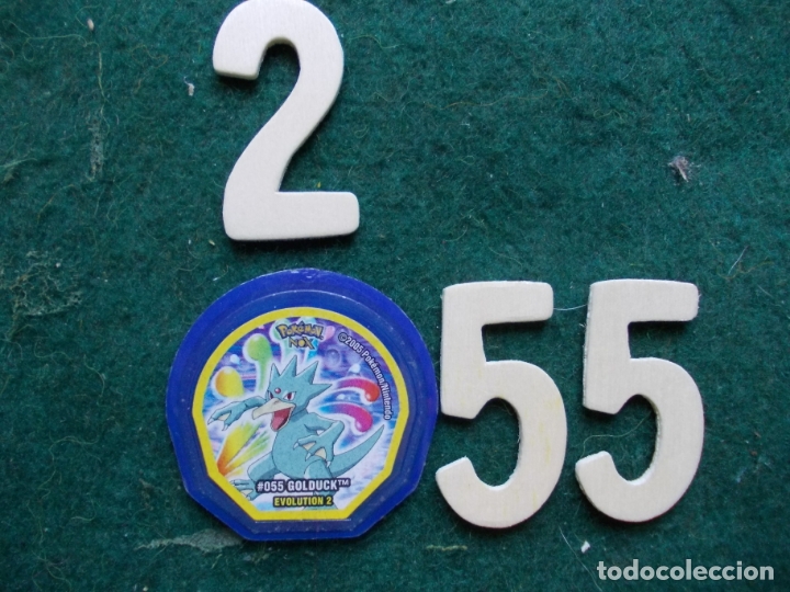 Juegos antiguos: TAZO POKEMON EVOLUCI&Oacute;N 2 N&ordm; 55 - Foto 1