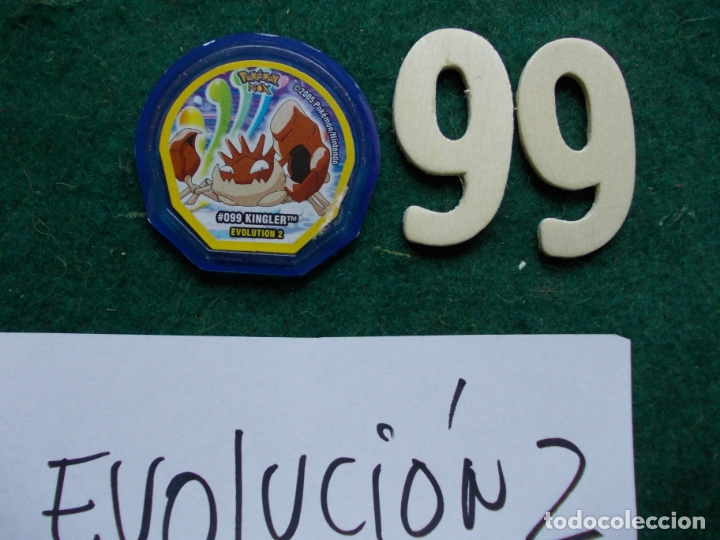 Juegos antiguos: TAZO POKEMON EVOLUCI&Oacute;N 2 N&ordm; 99 - Foto 1