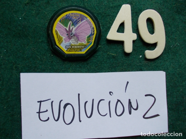 Juegos antiguos: TAZO POKEMON EVOLUCI&Oacute;N 2 N&ordm; 49 - Foto 1