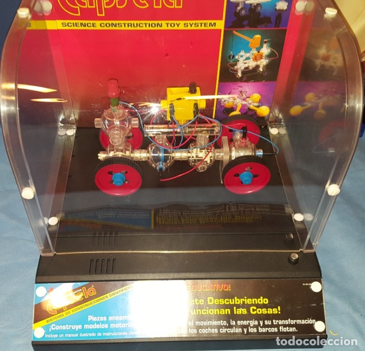 Juegos antiguos: CAPSELA JUEGO DE CONSTRUCCION CIENTIFICA EN VITRINA EXPOSITORA - Foto 1