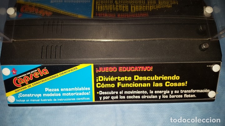 Juegos antiguos: CAPSELA JUEGO DE CONSTRUCCION CIENTIFICA EN VITRINA EXPOSITORA - Foto 3