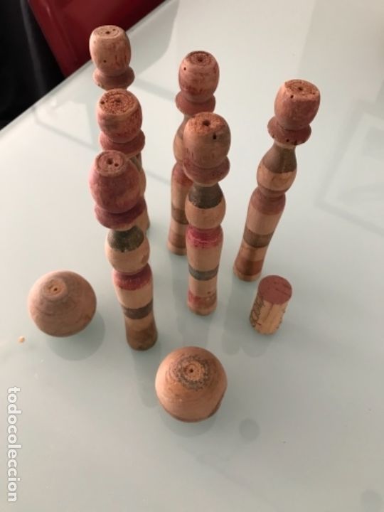Juegos antiguos: Juego de bolos - Foto 1