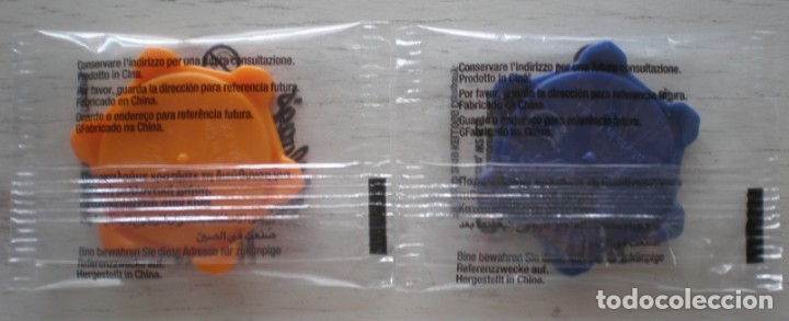 Juegos antiguos: 2 DISCO - TAZO - FICHA NERF DE KELLOGG&acute;S - Foto 2