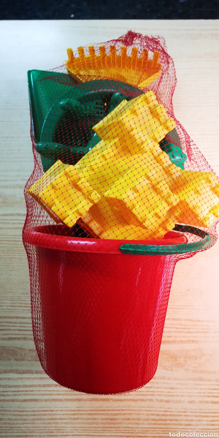 Juegos antiguos: Cubo playa completo. Nuevo a estrenar - Foto 2