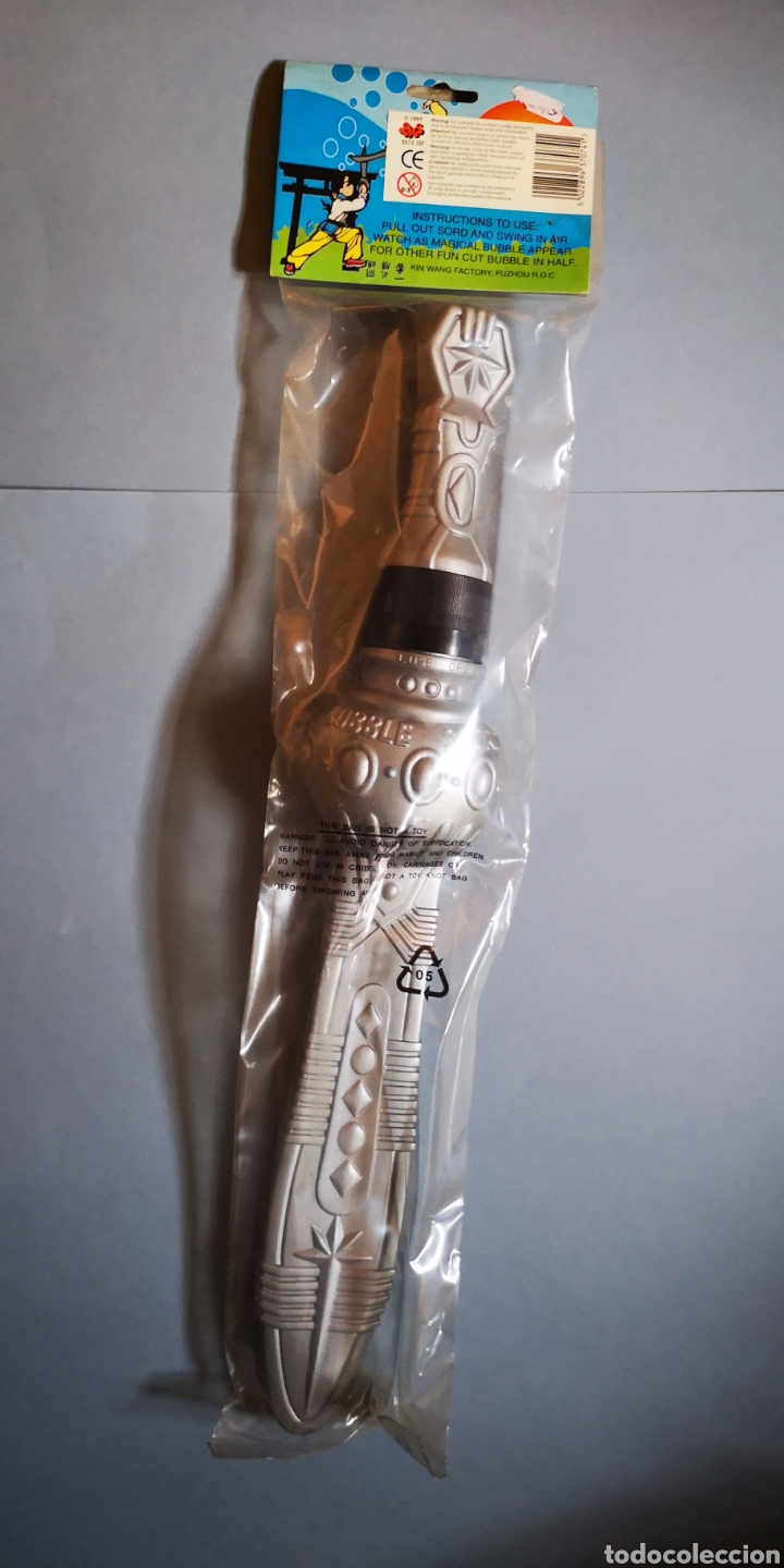 Juegos antiguos: Espada juguete bubble sword - Foto 2