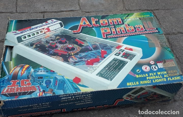 Juegos antiguos: ATOM PINBALL 1988 - Foto 2