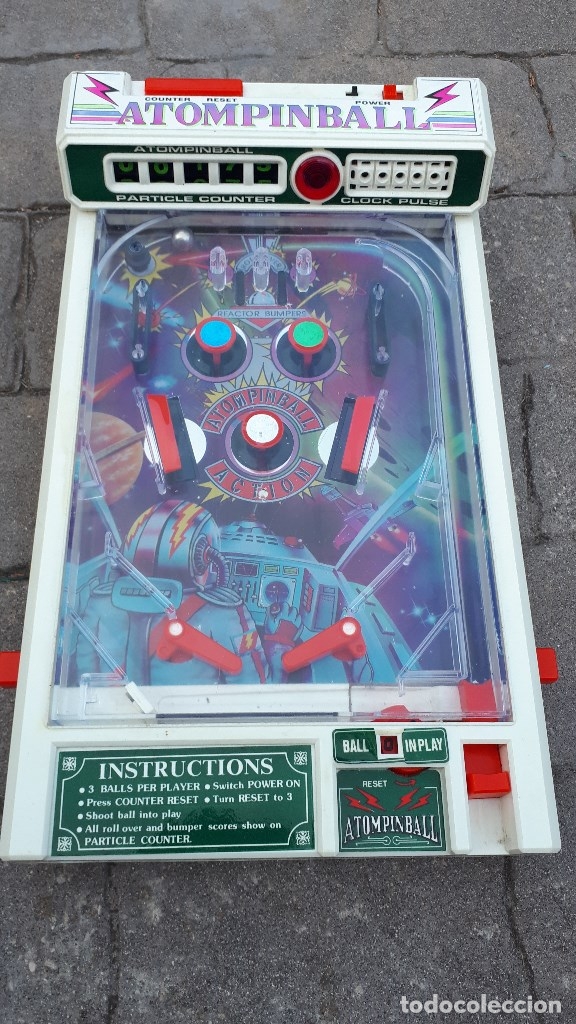 Juegos antiguos: ATOM PINBALL 1988 - Foto 3