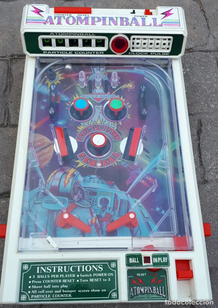 Juegos antiguos: ATOM PINBALL 1988 - Foto 4