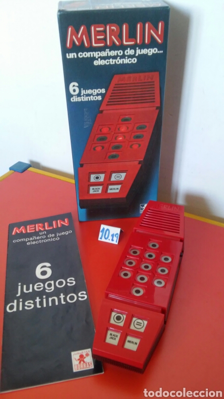 Juego Electronico Merlin 6 Juegos Borras 1980 N Sold Through Direct Sale 178921342