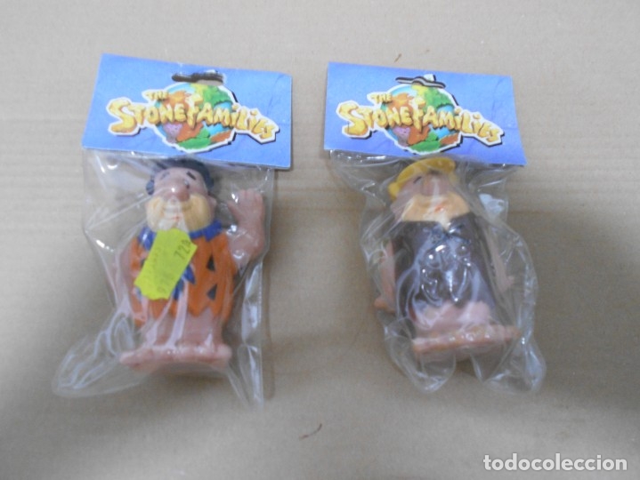 Juegos antiguos: figuras de los picapiedra - Foto 1