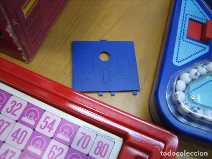 Juegos antiguos: Antiguo bingo a pilas de Congos - Foto 9