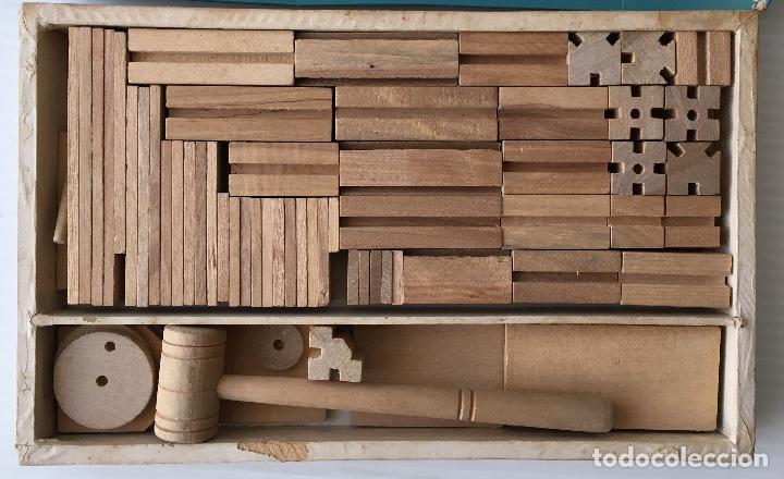 Juegos antiguos: JUEGO DE CONSTRUCCI&Oacute;N CHINO. CONSTRUCTION SET. N&ordm; 3. MADERA - Foto 2