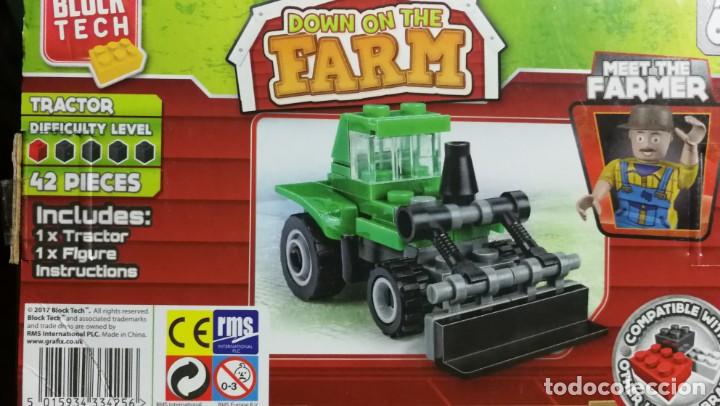 Juegos antiguos: TRACTOR Y GRANJERO DE BLOCK TECH EN CAJA NUEVO - Foto 3