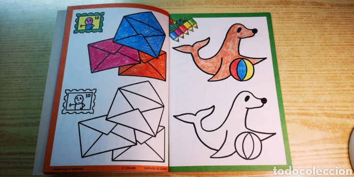 Juegos antiguos: Ediciones con bel cuaderno infantil colorear - Foto 4
