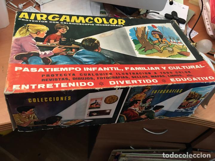 Juegos antiguos: AIRGAMCOLOR PROYECTOR CON CALEIDOSCOPIO (J-3) - Foto 1