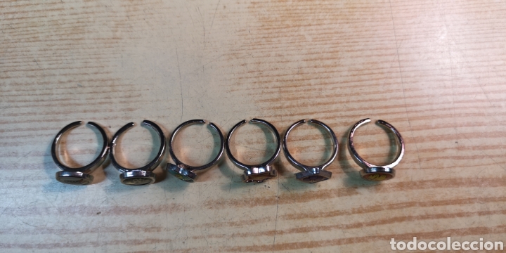 Juegos antiguos: Anillo Ring de juguete 6 unidades - Foto 3