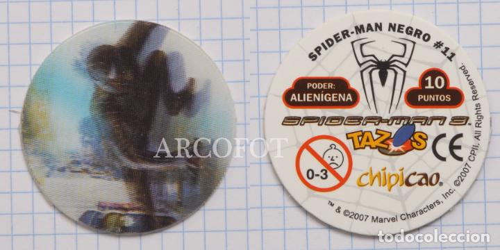 1 tazo 3d spiderman 3 - spider man negro #11 - - Acquista Altri giochi  antichi su todocoleccion