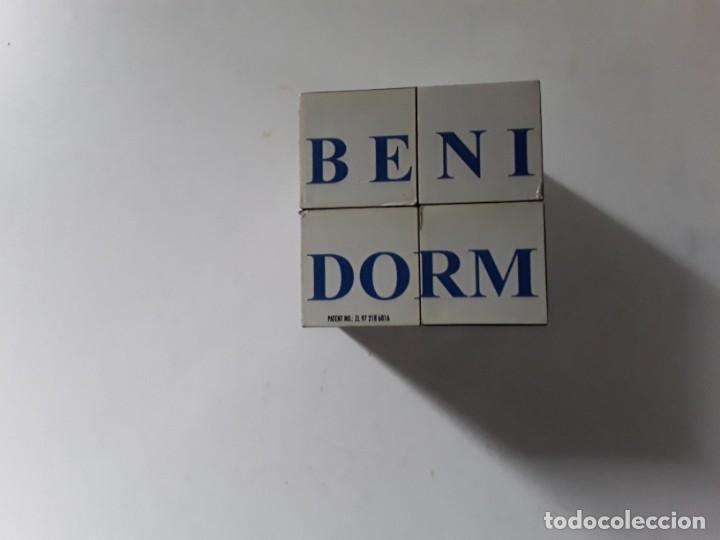 Juegos antiguos: Rompecabezas de cubos publicidad Benidorm - Foto 4