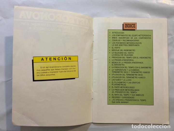 Juegos antiguos: libro del juego METEORONOVA - Foto 3