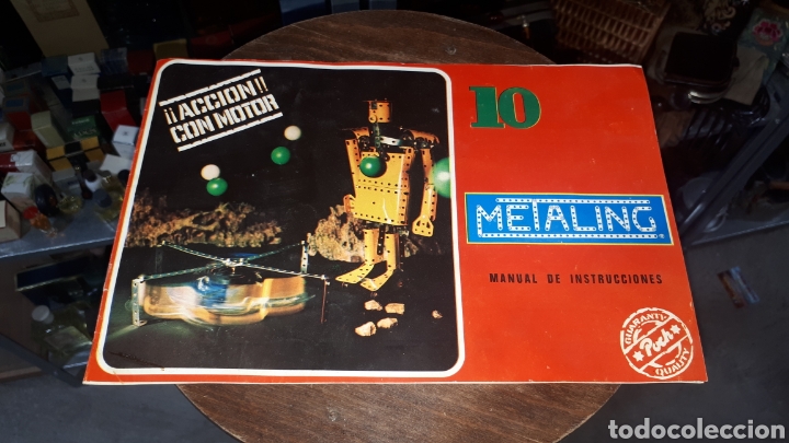 Juegos antiguos: Manual de instrucciones METALING 10 - Foto 1