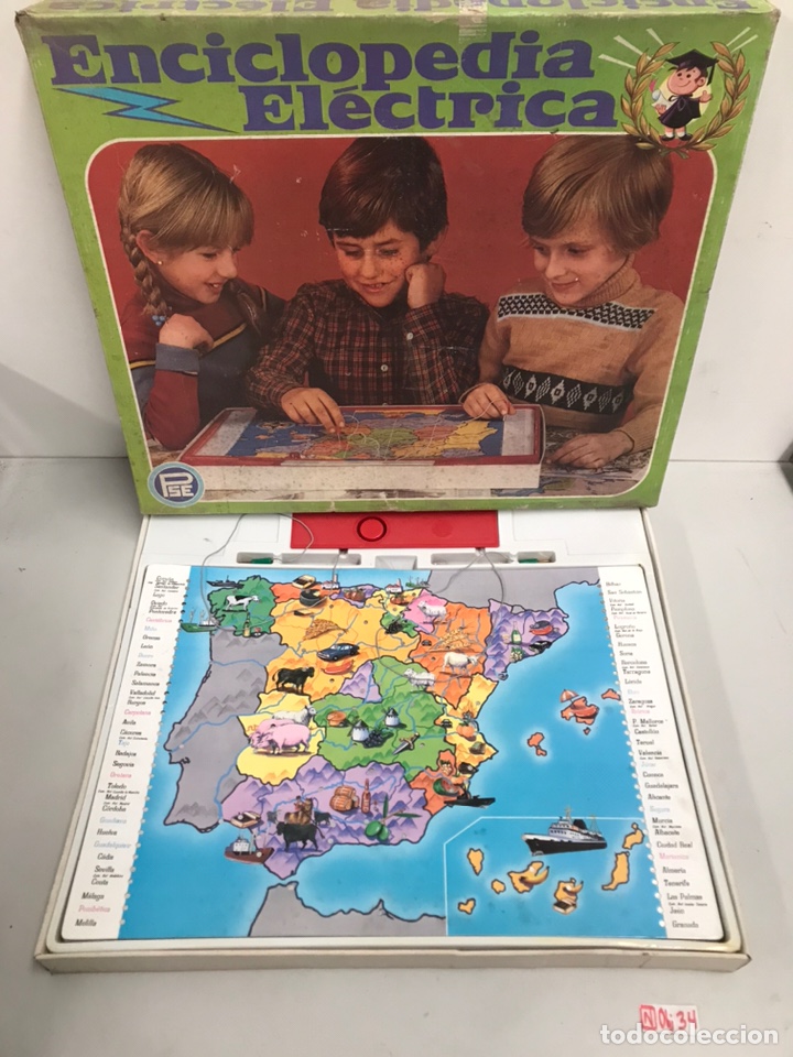 Juegos antiguos: Enciclopedia el&eacute;ctrica - Foto 1