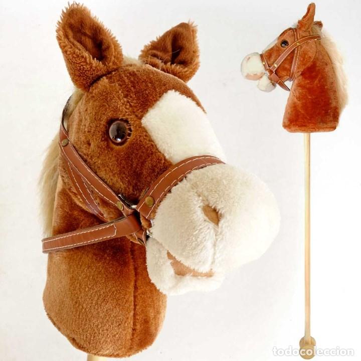 Juegos antiguos: CABALLITO CON PALO 58cm VINTAGE - Foto 1