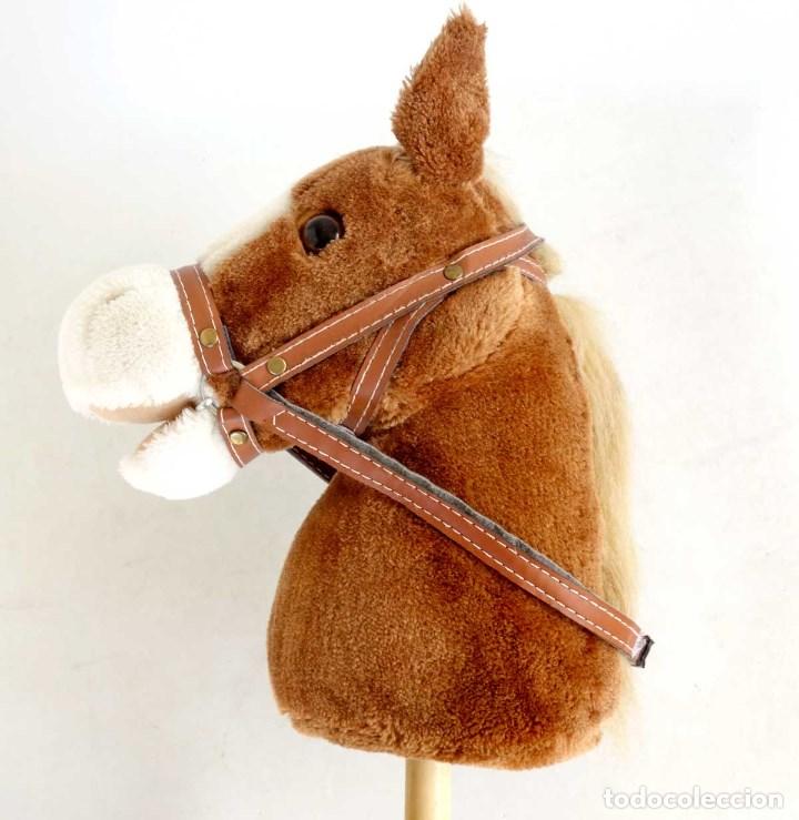 Juegos antiguos: CABALLITO CON PALO 58cm VINTAGE - Foto 2