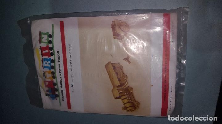 Juegos antiguos: juego de CONSTRUCCION CON PALOS DE MADERA - Foto 2