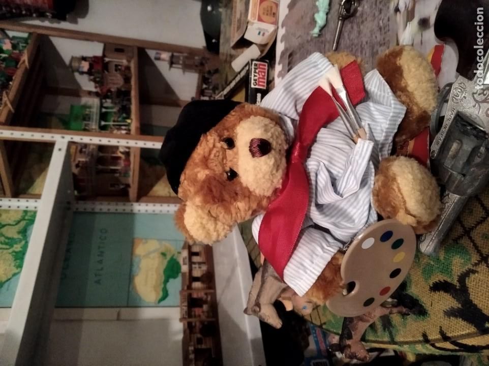 Juegos antiguos: Peluche pintor picasso - Foto 1