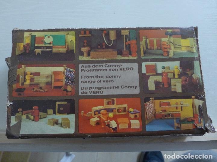 Juegos antiguos: JUEGO ALEMAN DE CONSTRUCCION EN MADERA DE VERO - Foto 2
