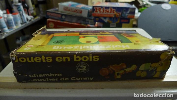 Juegos antiguos: JUEGO ALEMAN DE CONSTRUCCION EN MADERA DE VERO - Foto 3
