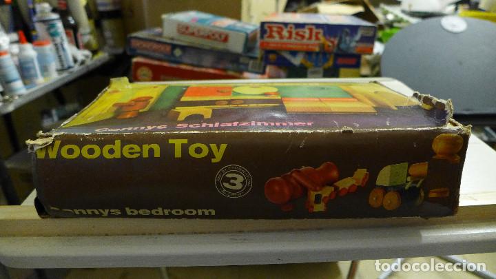 Juegos antiguos: JUEGO ALEMAN DE CONSTRUCCION EN MADERA DE VERO - Foto 5