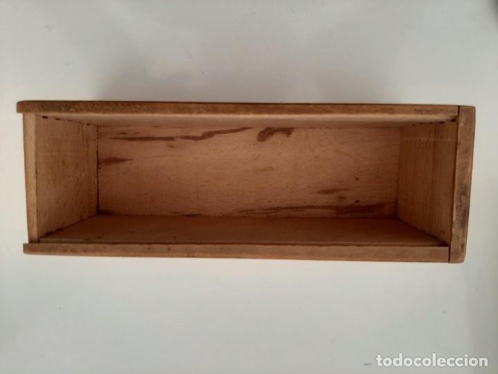 Juegos antiguos: DOMIN&Oacute; EN CAJA DE MADERA. - Foto 3