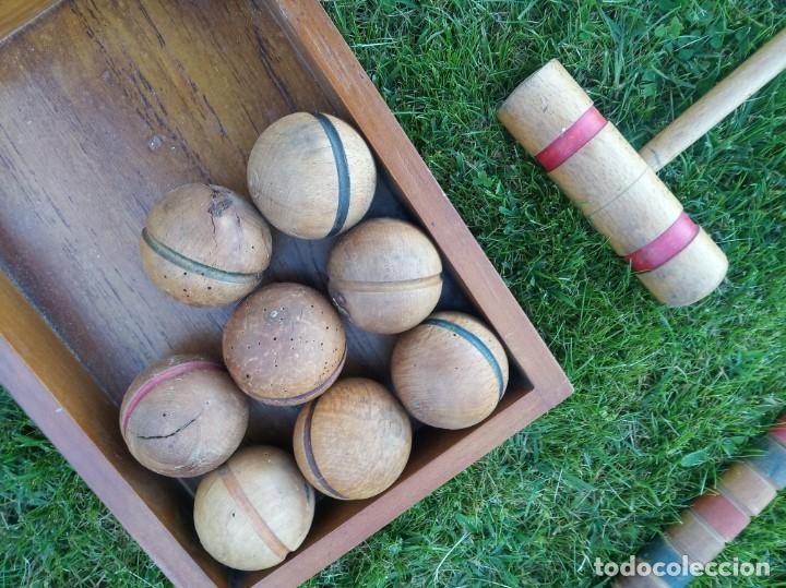 Juegos antiguos: Croquet Antiguo - Foto 3