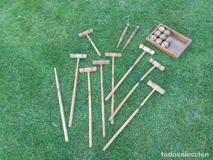 Juegos antiguos: Croquet Antiguo - Foto 4