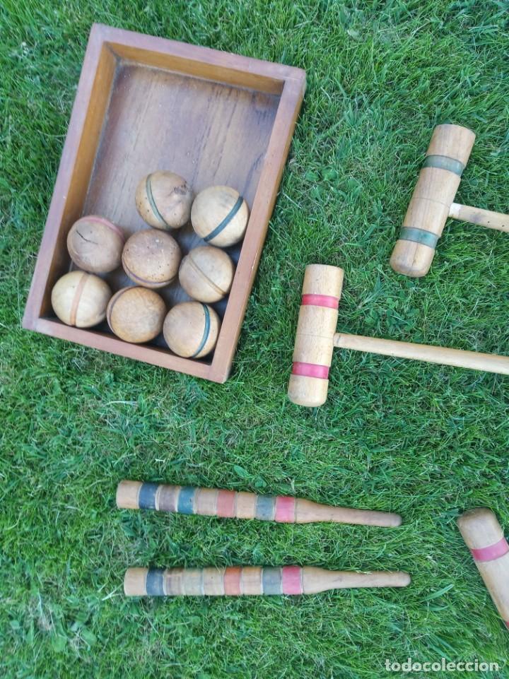 Juegos antiguos: Croquet Antiguo - Foto 1