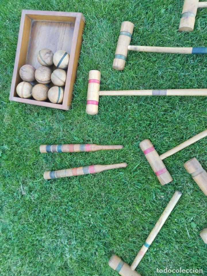 Juegos antiguos: Croquet Antiguo - Foto 5