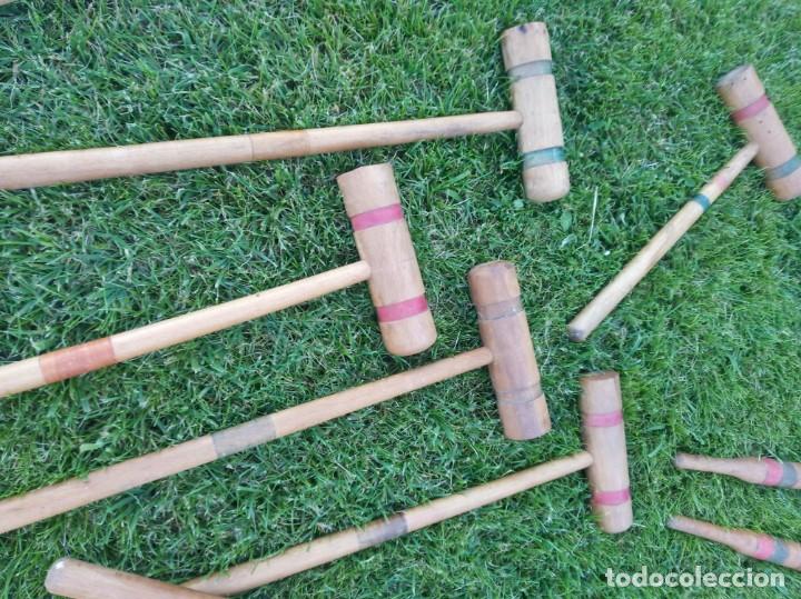 Juegos antiguos: Croquet Antiguo - Foto 6