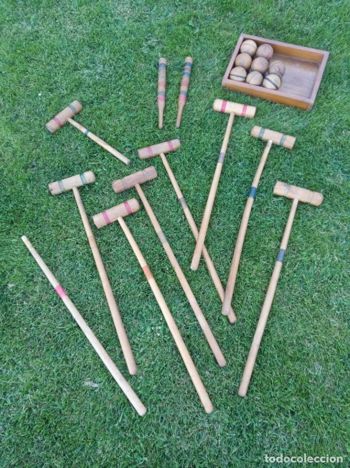 Juegos antiguos: Croquet Antiguo - Foto 2
