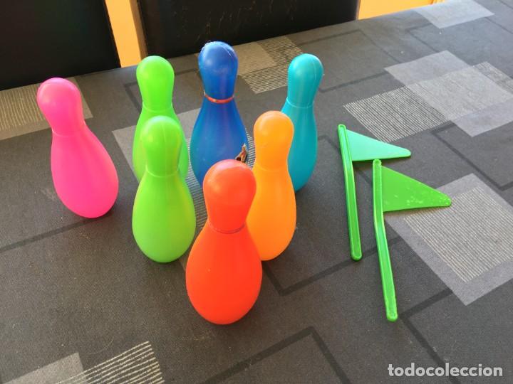 Juegos antiguos: JUEGO DE BOLOS, DE PL&Aacute;STICO - Foto 1