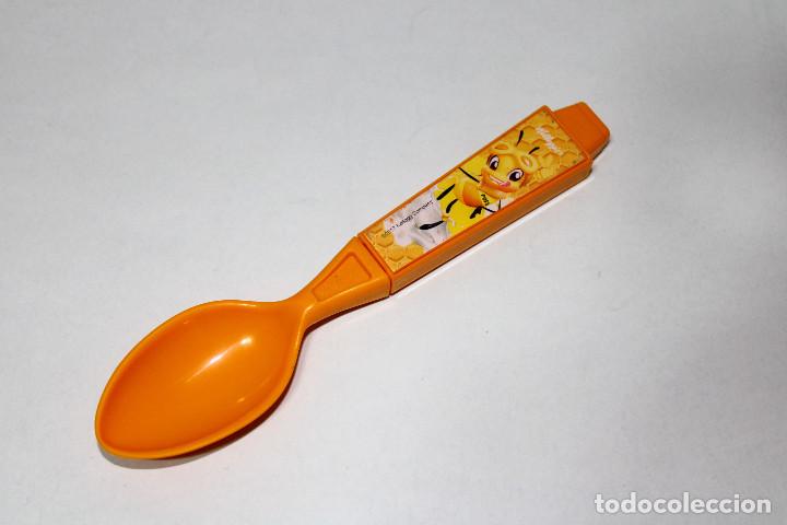 Juegos antiguos: CUCHARA M&Aacute;GICA PAJITA EXTENSIBLE - KELLOGG'S MIEL POPS - 2017 - KELLOGG COMPANY