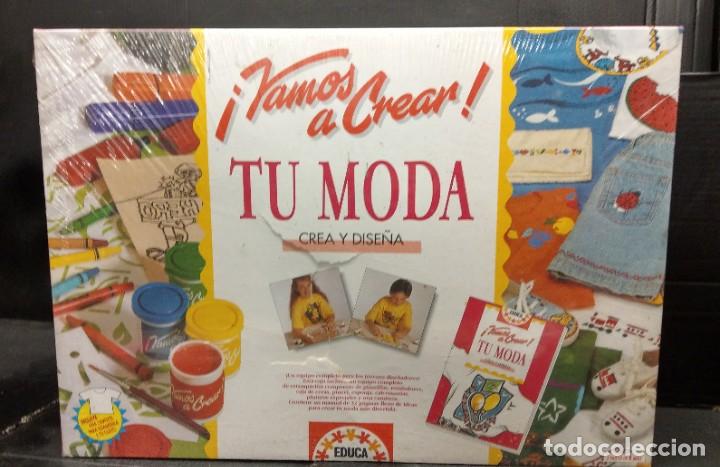 Juegos antiguos: Vamos a crear tu moda de Educa- Nuevo precintado - Foto 1